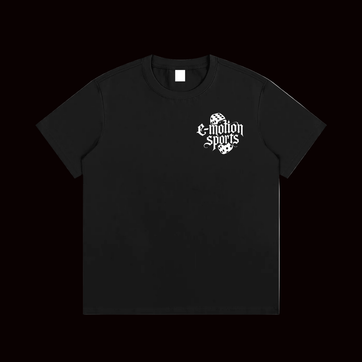 White anti pedal club dice tee