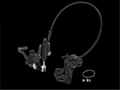 Blacked Out Foot Brake Kit with Dual Caliber - Pre-bled - Surron Ultra Bee - Billet mount