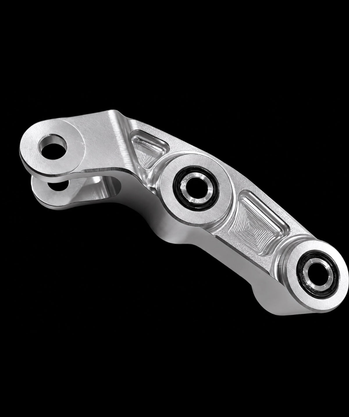 BilletAndCo Billet Rear Linkage in Chrome - Surron Light Bee X