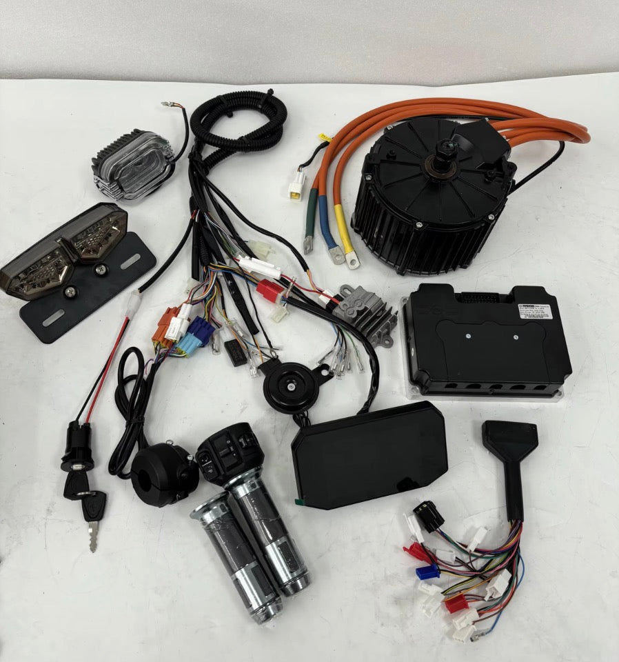 BilletAndCo V1 12KW 72V Motor and Controller Kit
