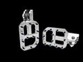 BilletAndCo Billet Wide Foot Pegs in Chrome