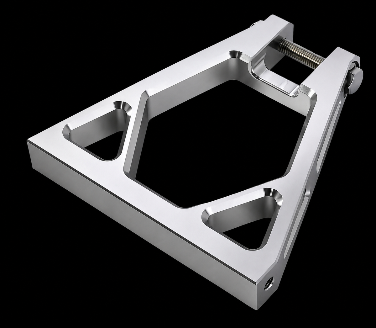 BilletAndCo Billet Rear Triangle in Chrome - Surron Light Bee X