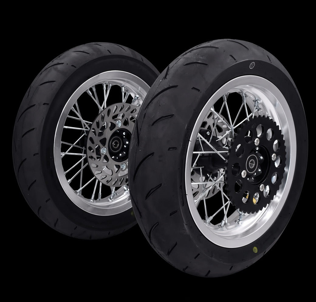 12” Supermotos - Black, Chrome, Red, Blue - 1 Month Pre Order