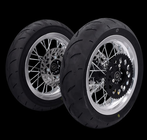 12” Supermotos - Black, Chrome, Red, Blue - 1 Month Pre Order