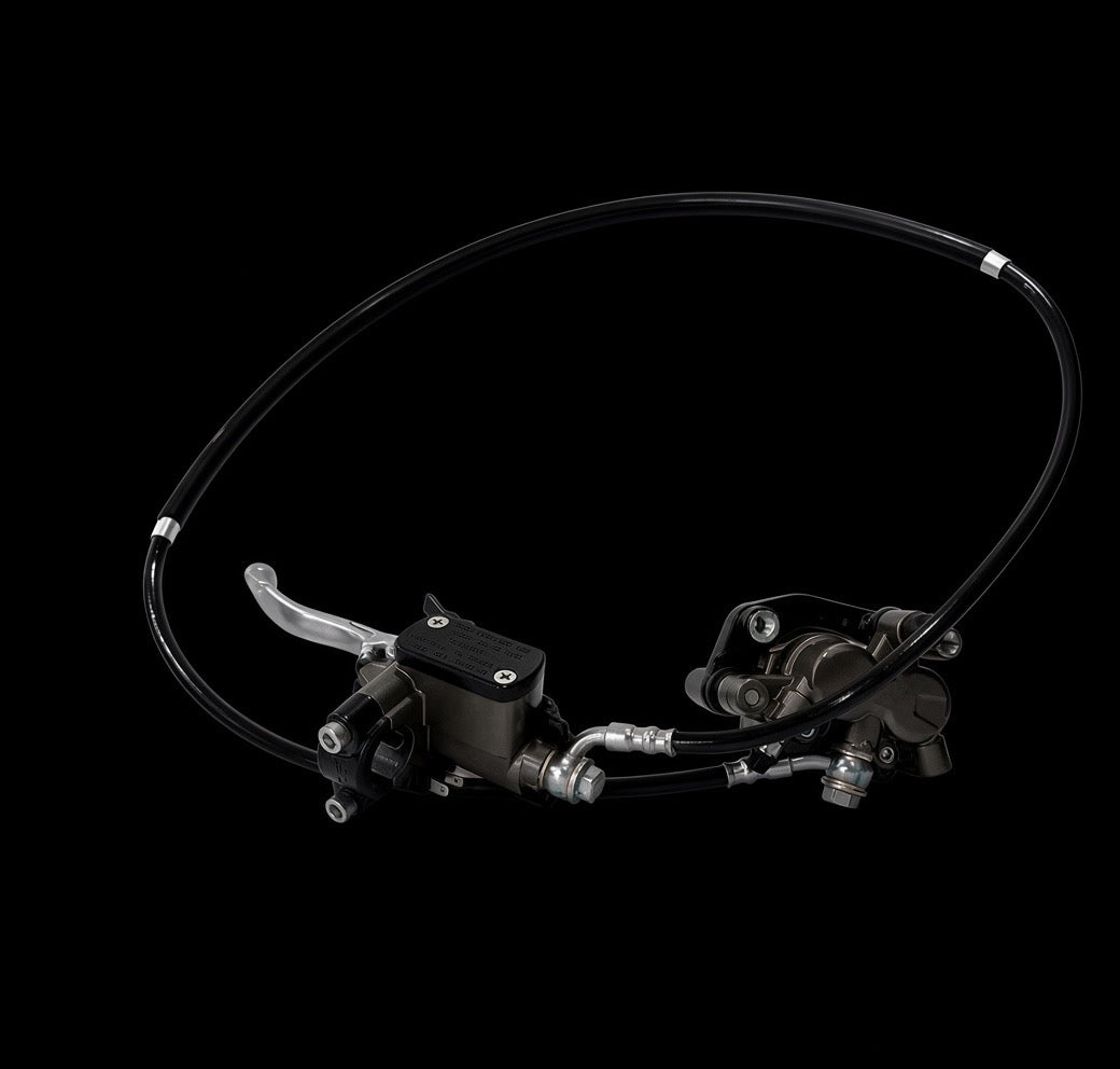 Full Ultra Bee Front Brake Setup - Pre-bled - E-Ride Pro - Billet mount