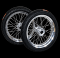 Surron Ultra Bee 17 inch Supermoto Wheels - Chrome